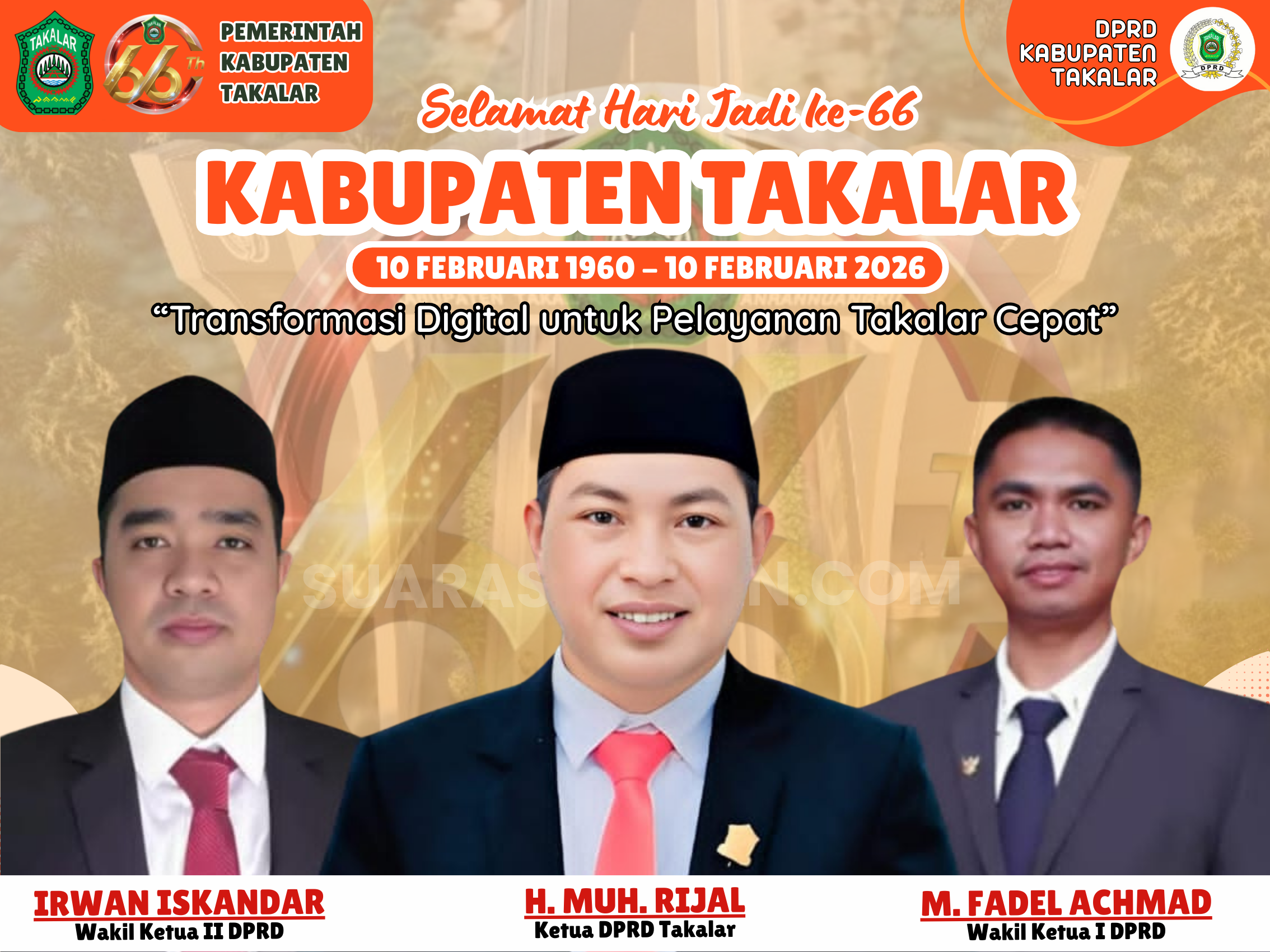 Selamat Hari Jadi Takalar Ke-66